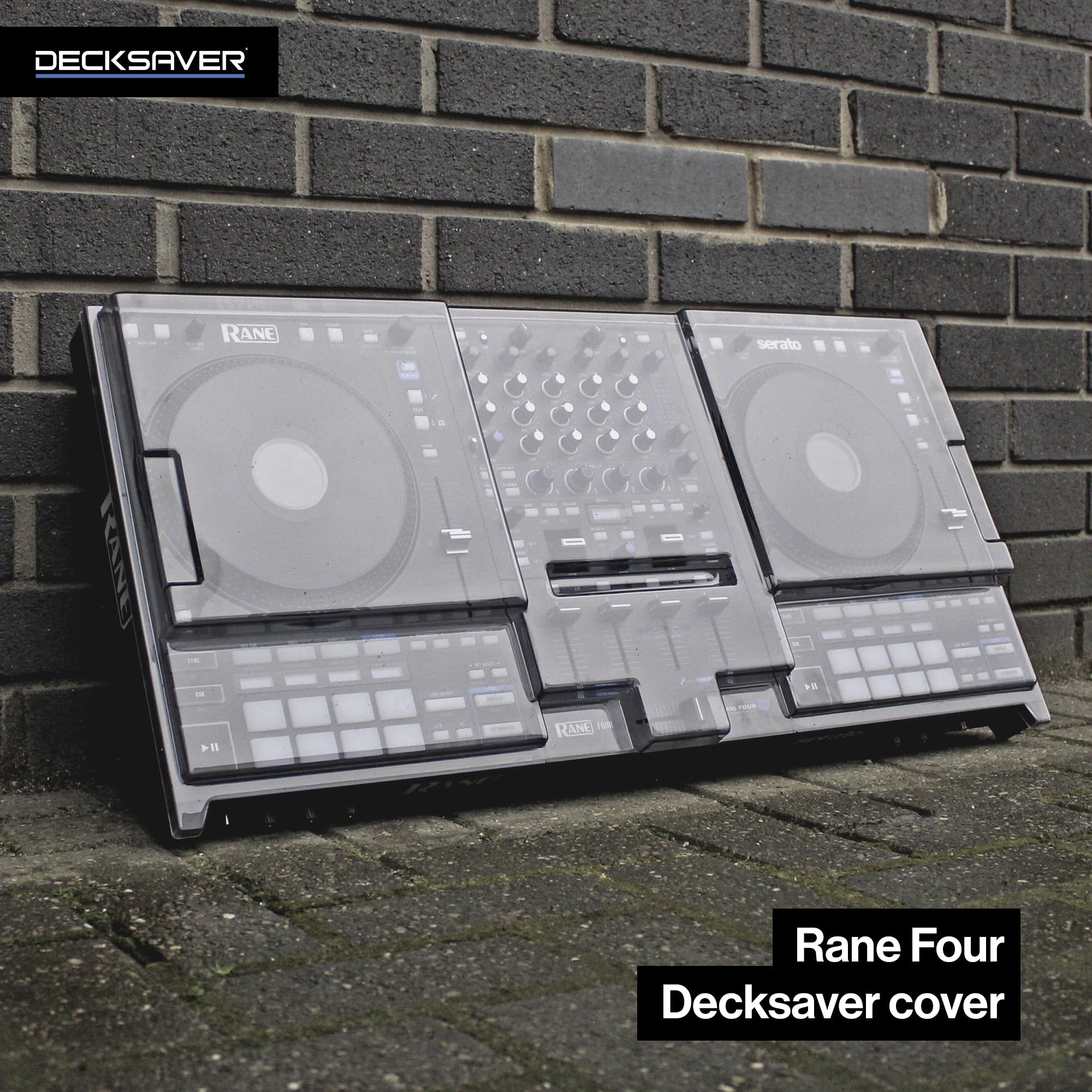 Decksaver Protective Cover for Rane Four DJ Controller (DS-PC-RANE4) - Perfect for Studio, Live Performances & Equipment Protection