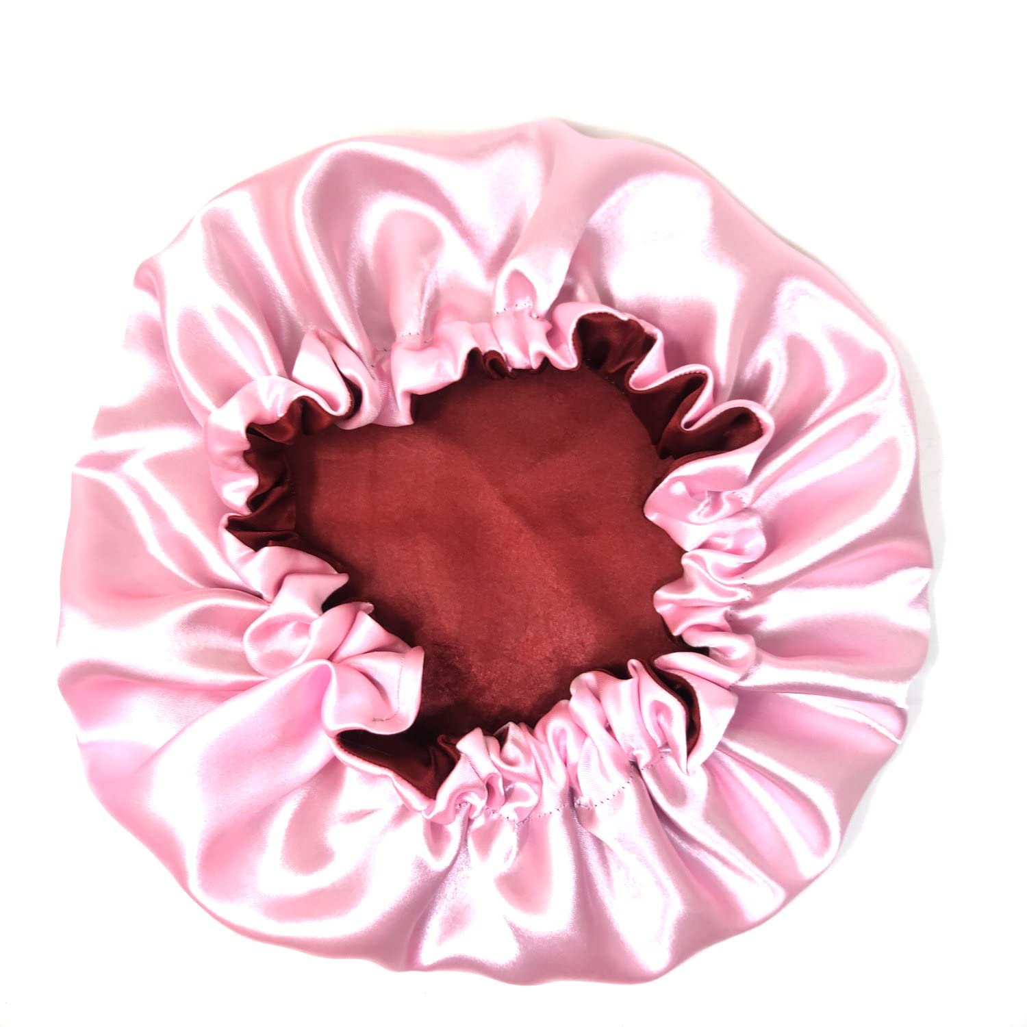 Anokhi Ada Dual Layer Satin Bonnet for Girls & Women - Silk-Like Hair Protection for Curly & Natural Hair - Sleep & Travel Essential (36-03)