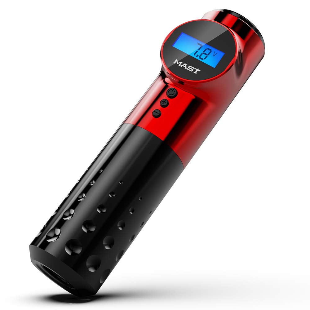 MAST Archer Wireless Tattoo Machine - Rotary Pen Style with Coreless Motor & 2000mAh Battery - Professional Tattoo Equipment for Artists - Perfect for Tattoo Shops, Home Studios and Body Art Enthusiasts