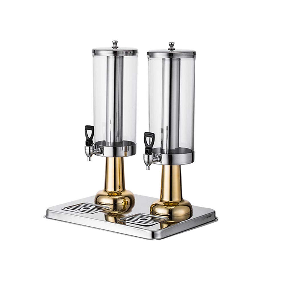 Stainless Steel Drink Dispenser with Spigot & Stand - Large Beverage Dispenser for Parties, Picnics, BBQs, Weddings & Outdoor Events - Perfect for Lemonade, Iced Tea, Sangria & Punch Serving