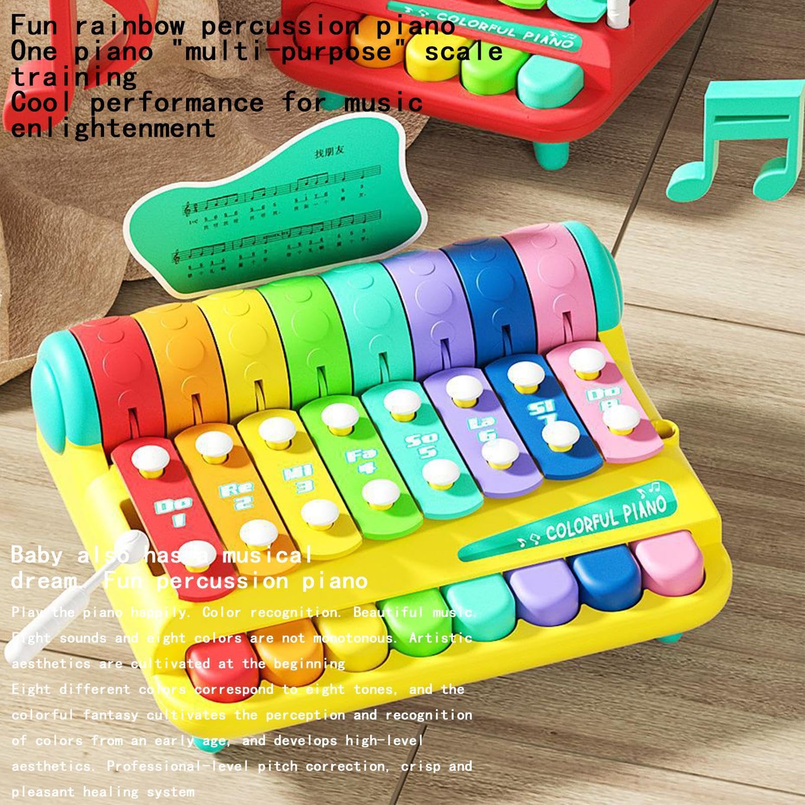 **Best Kids Music Learning Toy - Interactive Educational Piano Keyboard for Toddlers & Children - Portable Musical Toy for Early Learning & Holiday Gifts - Perfect for Home, Classroom & Playtime**