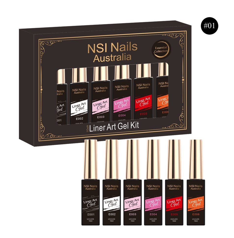 Premium Liner Art Gel Collection Kit - 12 Vibrant Colors for Nail Art, DIY Manicure & Professional Salon Use - Perfect for Home, Parties, and Special Occasions