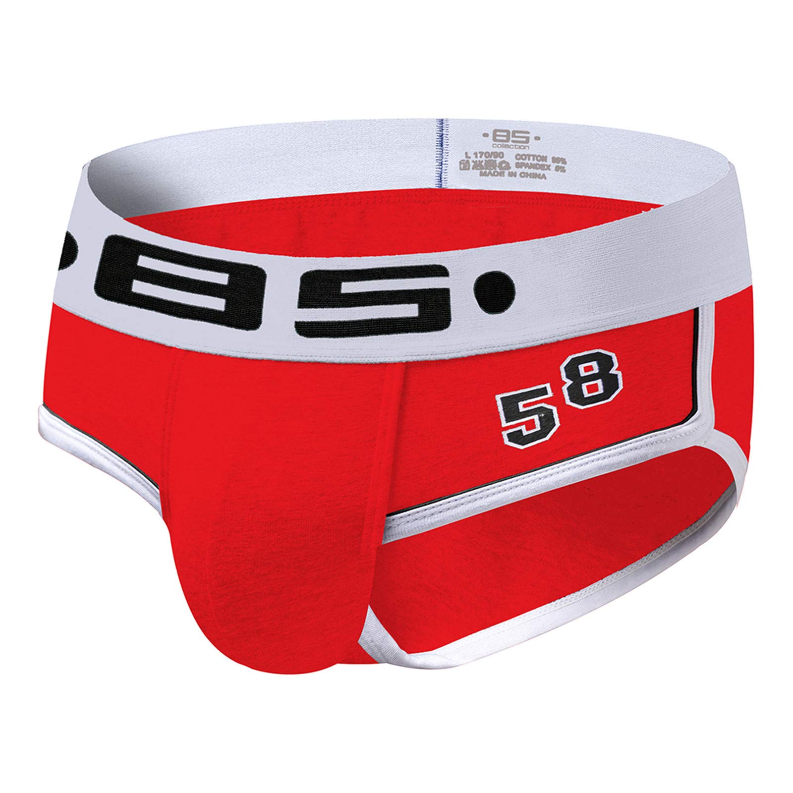 Breathable Cotton Men's Underwear - Soft & Comfortable Men's Briefs for Daily Wear, Workout & Sleep