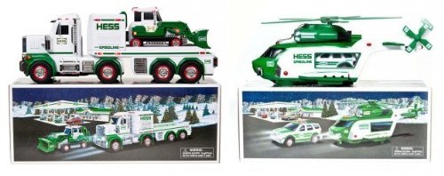 Hess 2013 and 2012 Toy Truck Combo - Collectible Diecast Trucks for Kids & Adults - Perfect for Holiday Gifts, Birthday Presents, and Truck Enthusiast Collections