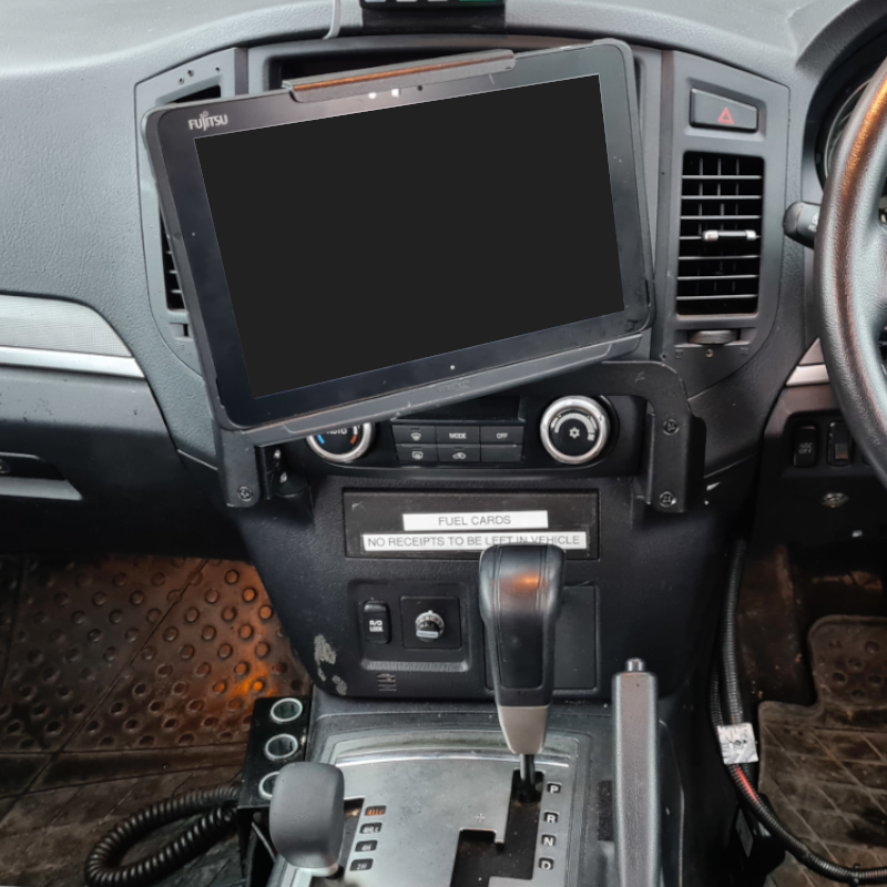 Premium Car Phone Holder for Mitsubishi Pajero (2010-2021) - Secure Dashboard Mount for GPS Navigation & Hands-Free Driving