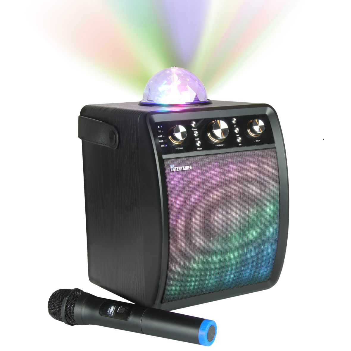Mr Entertainer Moonbox - Portable LED Party Light with Remote Control for Home, Outdoor, and Events | Perfect for Halloween, Christmas, and Birthday Celebrations