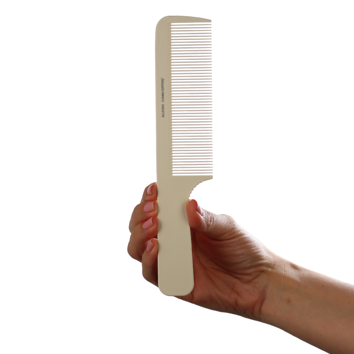 Allegro Combs Expert – Professional Barber Comb for Hair Cutting, Beard Styling & Trimming – Wide & Fine Tooth Comb for Men & Women – Perfect for Salon, Home Haircuts & Grooming