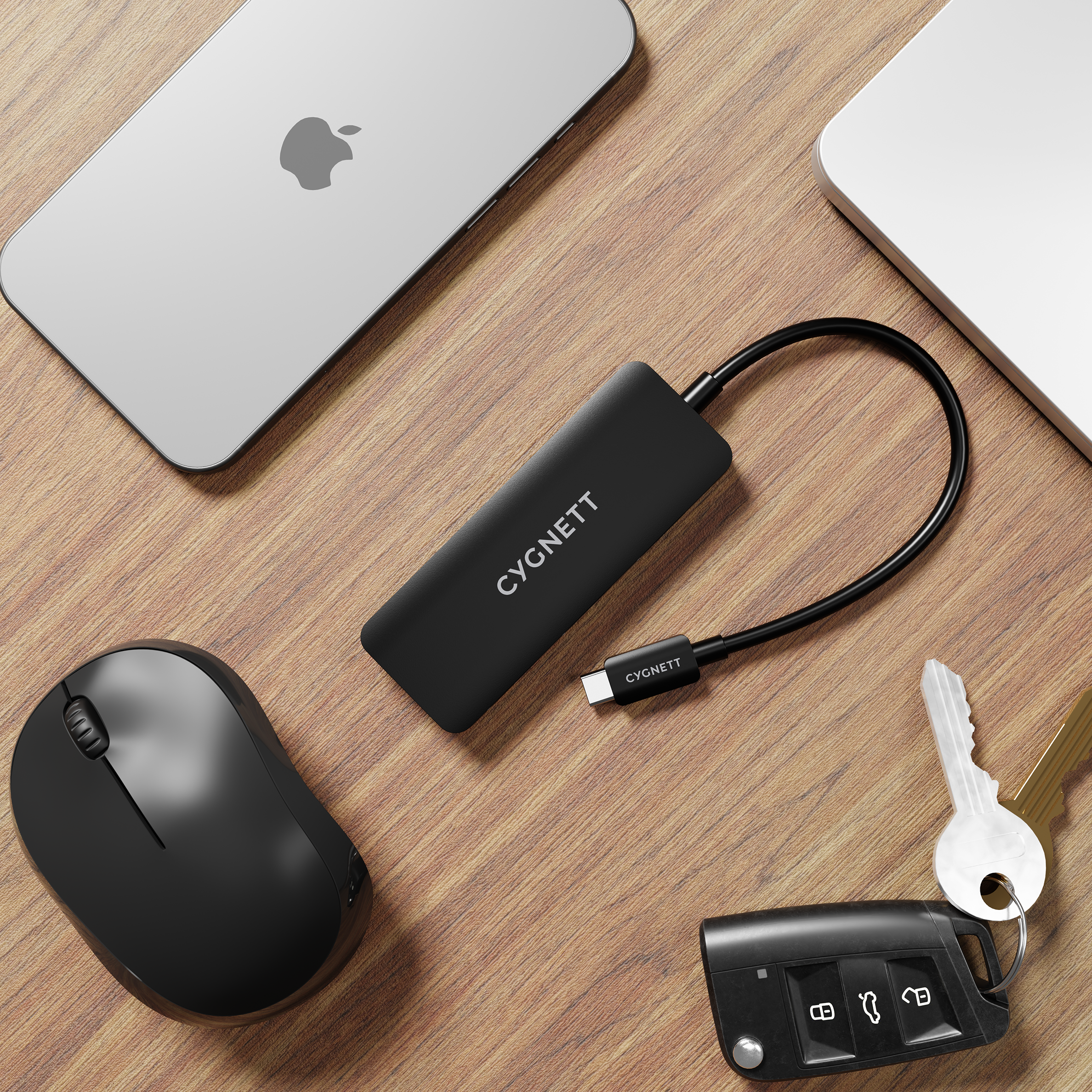 3-in-1 USB C Hub with Triple HDMI Ports - 4K Ultra HD Adapter for MacBook Pro/Air, iPad Pro, Dell XPS - Perfect for Home Office, Gaming & Multi-Screen Workstations