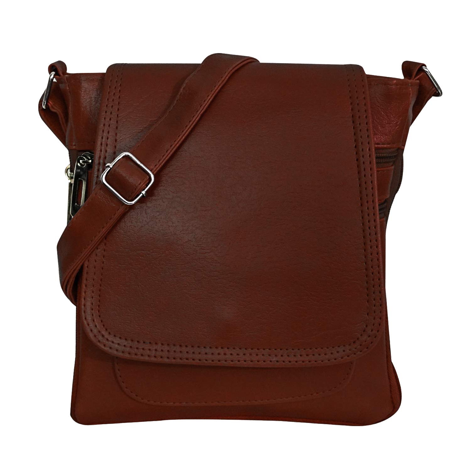 METIN Women's Crossbody Messenger Bag - Stylish Leather Shoulder Sling Purse for Travel & Outdoor (SL101, Pink) | Perfect for Daily Commute, Shopping & Weekend Adventures
