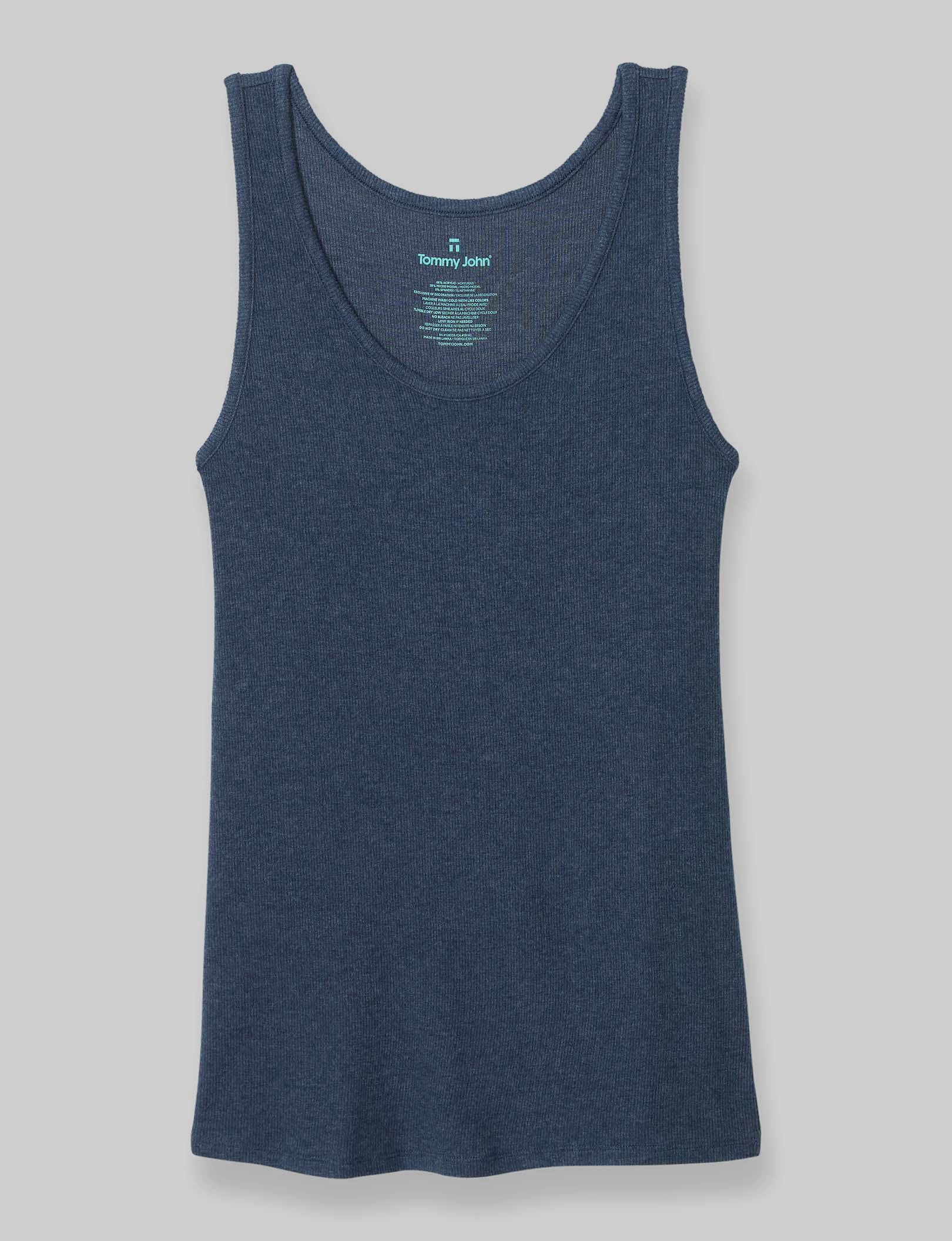 Women's Comfortable Downtime Tank Top - Soft Casual Loungewear for Relaxing at Home, Yoga, and Sleep