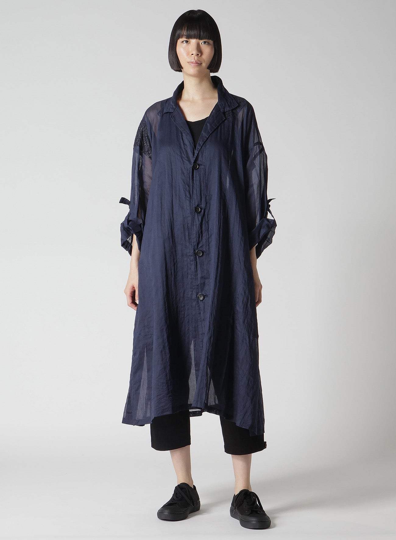 Elegant Cotton Organza Lawn Side Gather Detail Coat for Women | Lightweight Summer Jacket | Perfect for Weddings, Parties & Office Wear