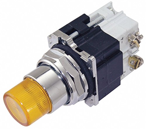 Eaton 10250T77Y 30mm Yellow Illuminated Push Button Switch - Perfect for Industrial Control Panels, Machinery, and Automation Equipment