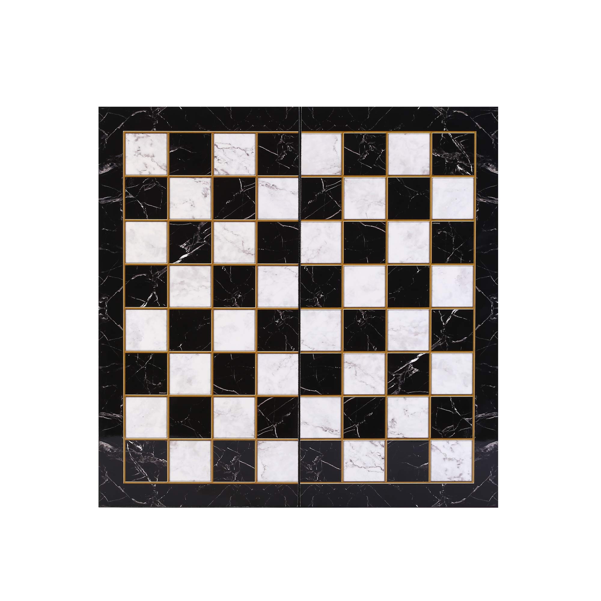 Handmade Boxwood Staunton Chess Set for Adults - 3.5 Inch King with Marble Design Wood Chess Board | Perfect for Home Decor, Game Nights & Gift Giving