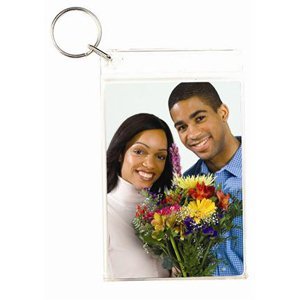Custom Photo Keychains - Personalized Slip-in Picture Keyrings for Gifts, Souvenirs & Promotions | Great for Weddings, Graduations & Corporate Events