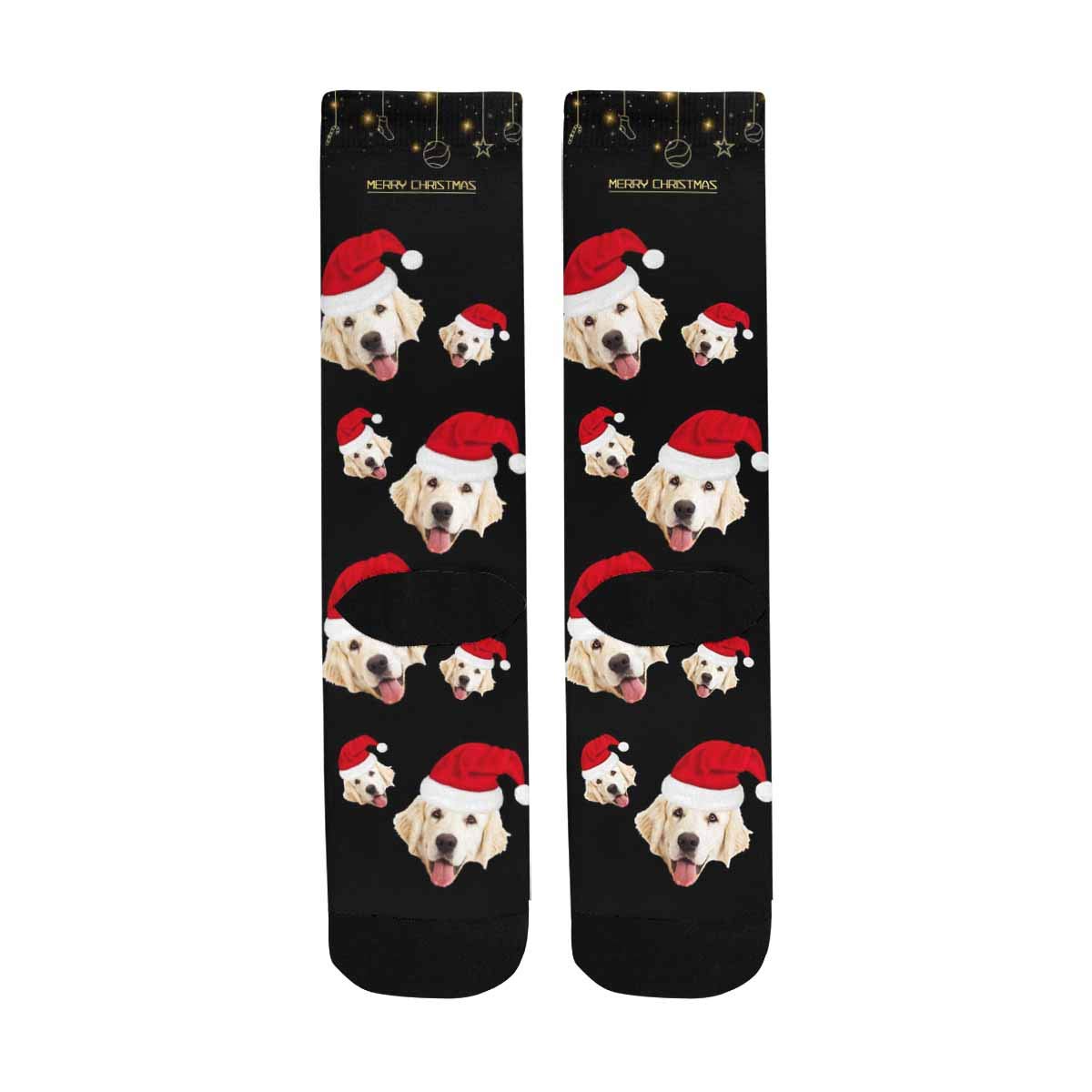 Custom Pet Dog Face Socks - Personalized Crew Socks with Your Dog's Picture for Men & Women - Perfect Gift for Pet Lovers & Unique Fashion Statement