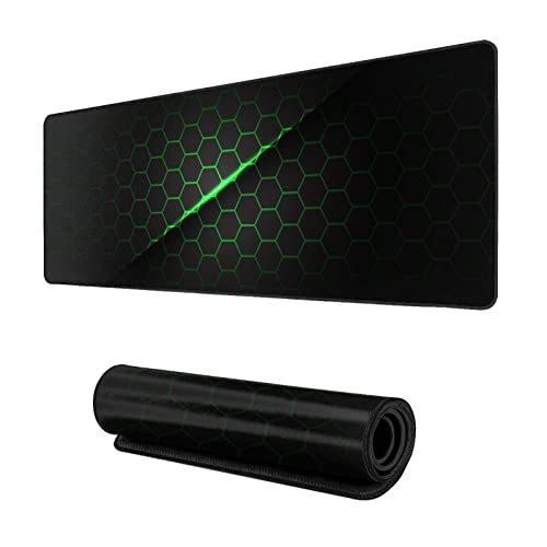 Abstract Green And Black Cool Futuristic