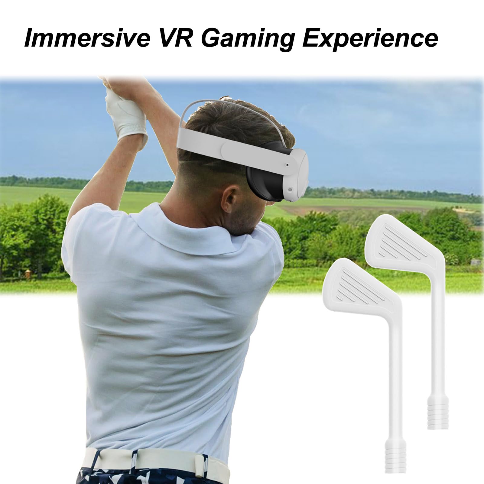 3-in-1 VR Handle Grip - Adjustable Ergonomic VR Controller Accessories for Oculus Quest 2, Meta Quest 3, HTC Vive - Enhanced Gaming Comfort for Virtual Reality Headsets | Perfect for FPS, RPG & Action Games