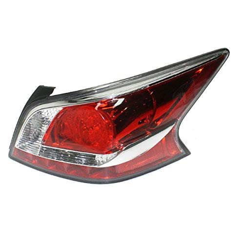 2014-2015 Nissan Altima Right Passenger Side LED Taillight Assembly - Brake Light & Tail Lamp with Bulb - Easy Installation & Enhanced Safety for Night Driving