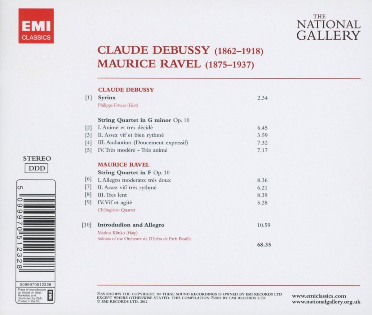 Debussy & Ravel String Quartets - Classical Music Masterpieces for Relaxation, Study & Elegant Gatherings
