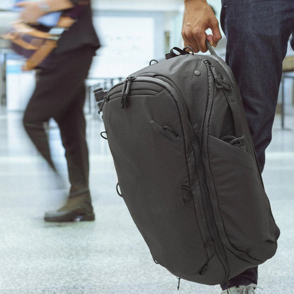Peak Design 45L Travel Backpack - Waterproof Carry-On Backpack for Men & Women - Perfect for Air Travel, Hiking & Outdoor Adventures