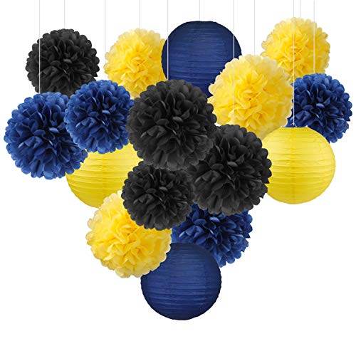 Navy Blue-black-yellow