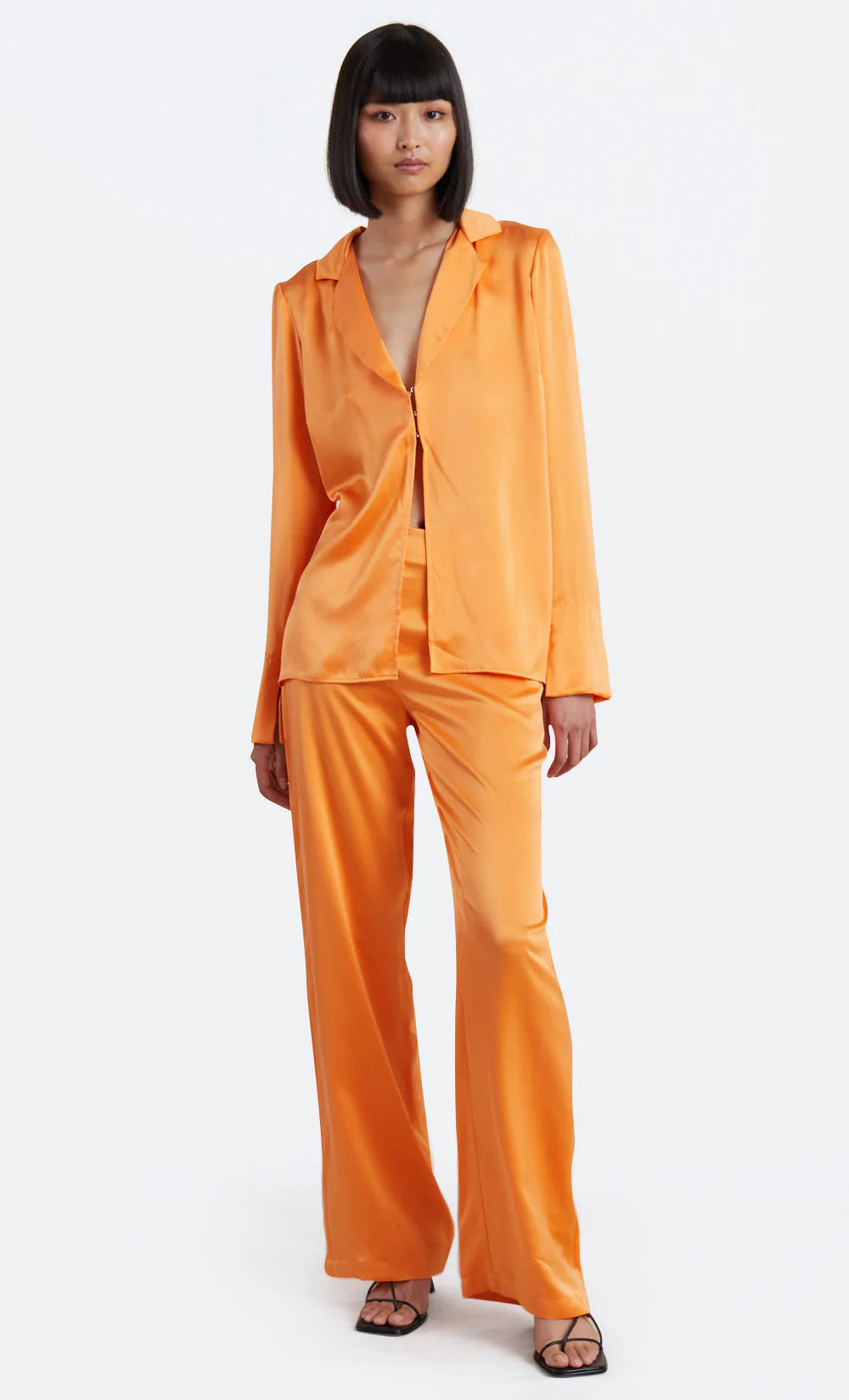 Amber Blouse Nectarine - Elegant Women's Casual Top for Work & Date Night | Perfect for Office, Party & Everyday Wear