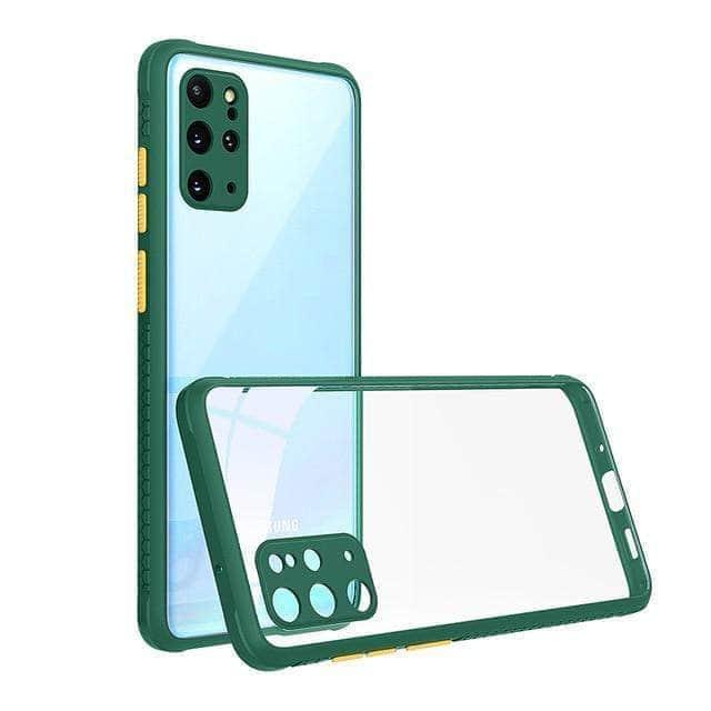 Premium Protective Case for Samsung Galaxy S21 - Shockproof Silicone Frame with Clear Back Cover | Perfect for Everyday Use, Travel & Outdoor Activities