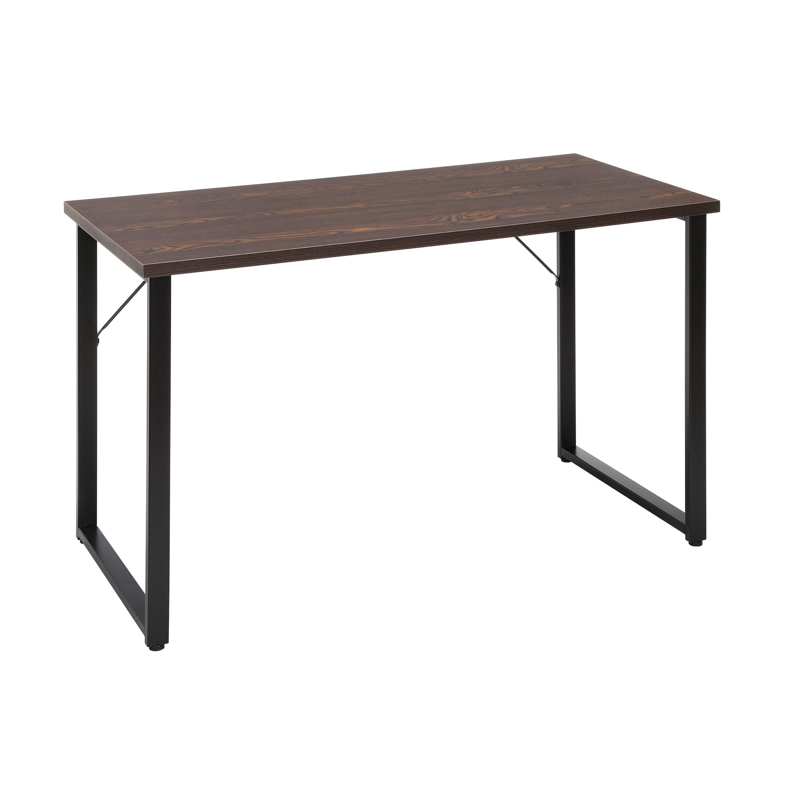 OFM ESS Collection Modern 48 Inch O-Frame Computer Desk in Wenge Finish - Perfect for Home Office, Gaming Setup & Workspace