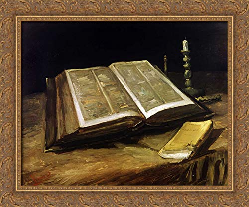 Canvas Art in a Gold Ornate Wood Frame