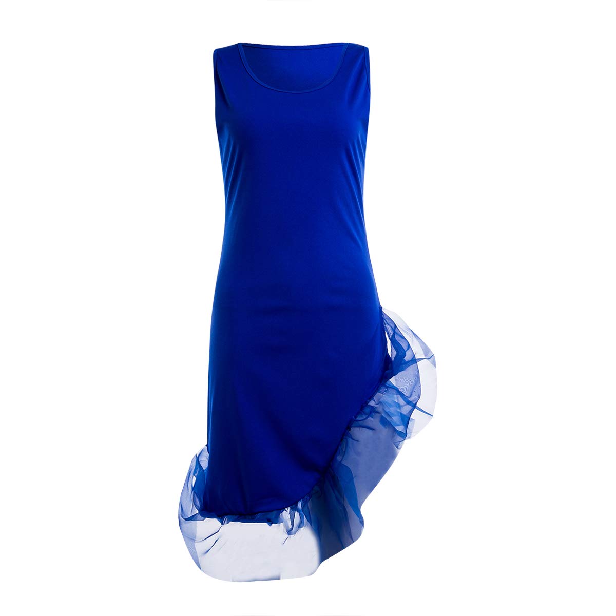 Mistshopy Women's Sleeveless Bodycon Midi Tank Dress - Sexy Cocktail Party Dress, Summer Casual Dress for Women, Perfect for Night Out, Club, Date Night and Beach Vacation