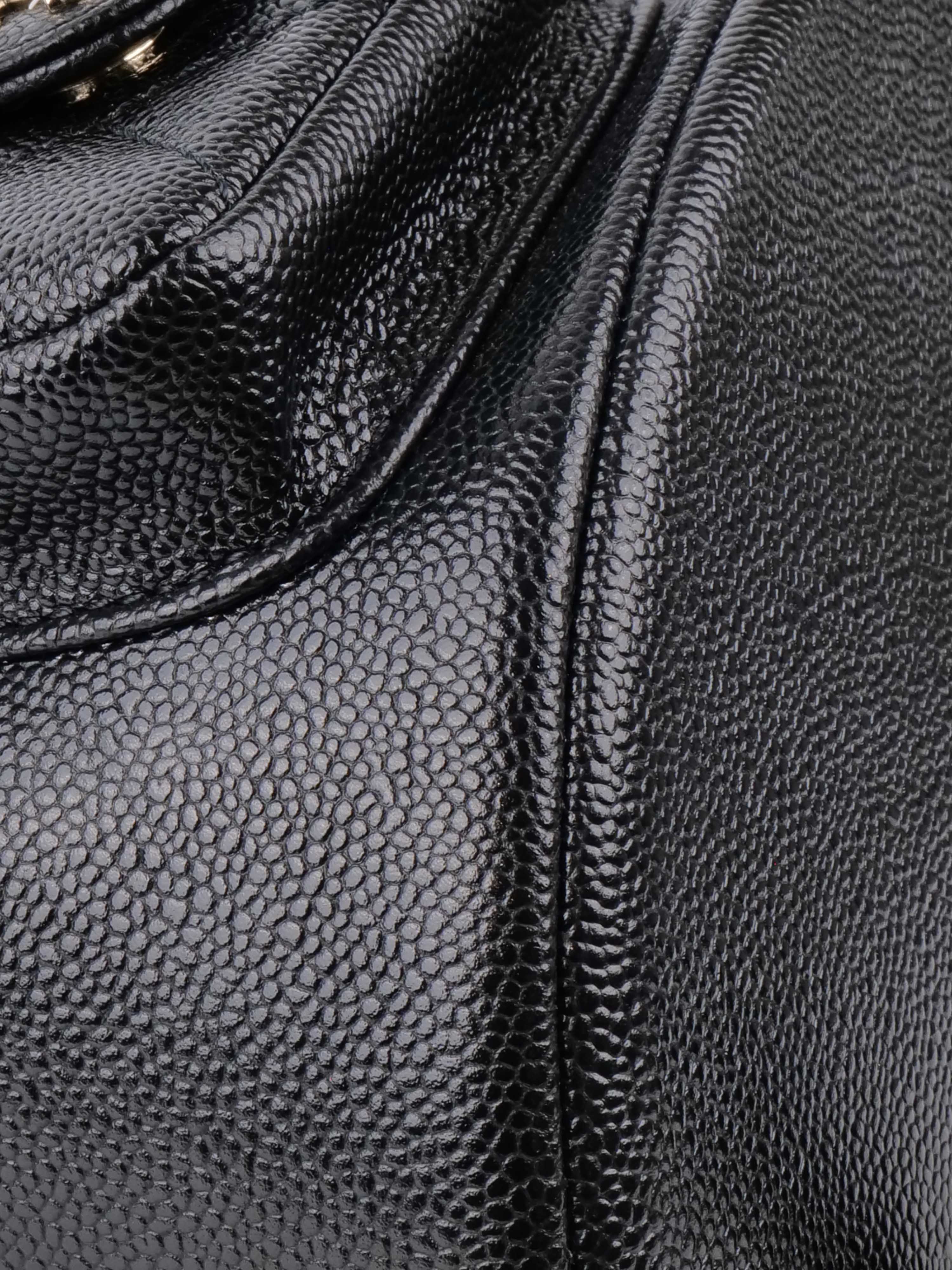 Chanel Black Caviar Leather Backpack for Women | Luxury Designer Handbag for Travel, Work & Everyday Use