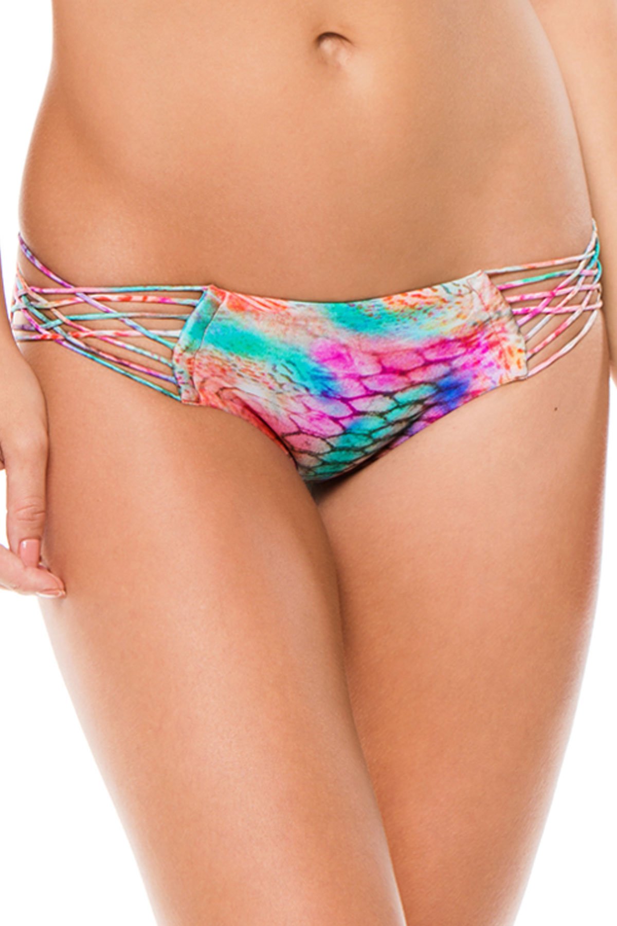 Luli Fama Women's Full Coverage Swimwear - High Waisted Bikini Bottom & Supportive Top for Plus Size & Curvy Women | Perfect for Beach, Pool, Vacation & Summer Activities