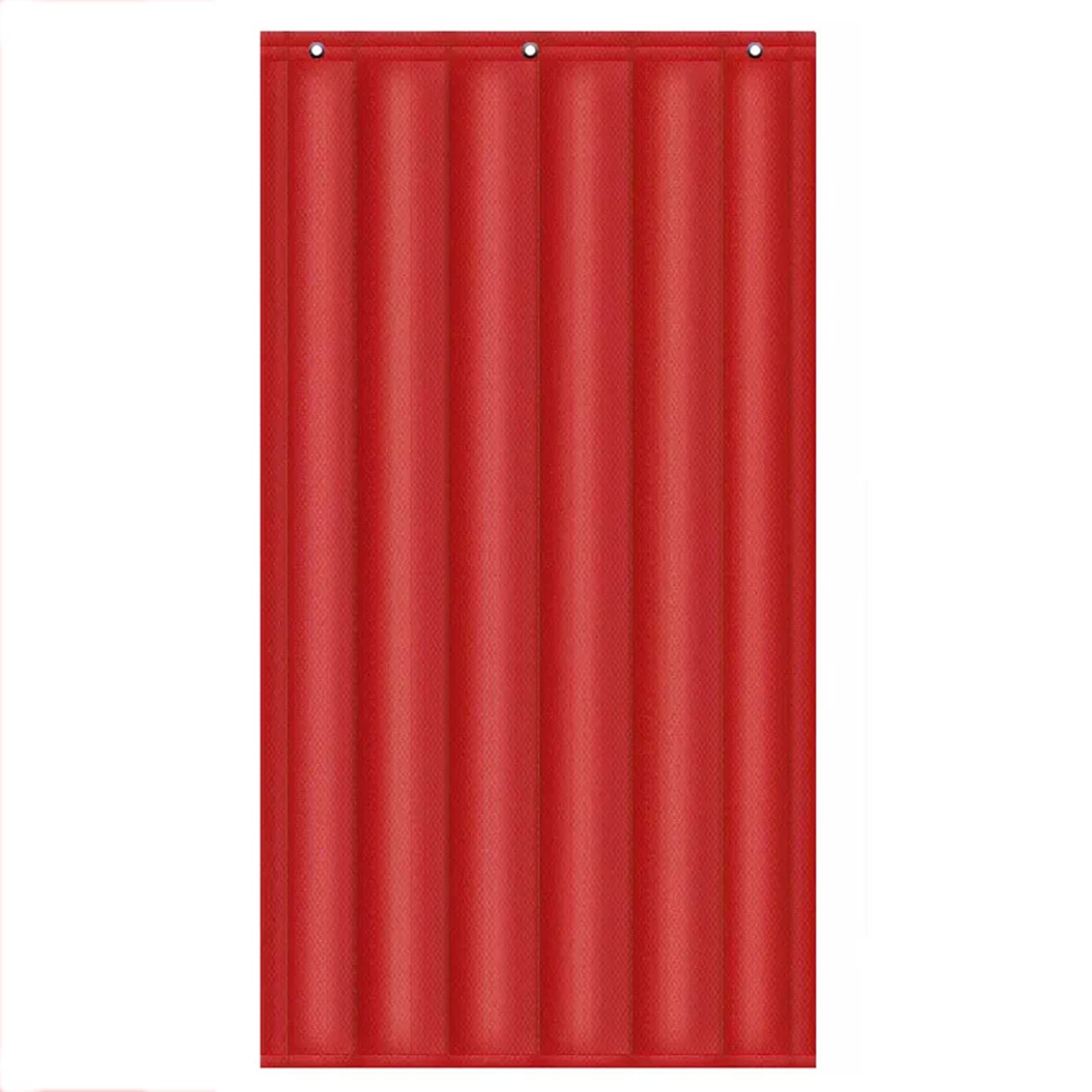 47x94 Inch Thermal Insulated Blackout Door Curtain - Heavy Duty Cotton Windproof Soundproof Curtain for Cold Weather - Perfect for Mall Entrances, Supermarkets & Warehouse Doorways