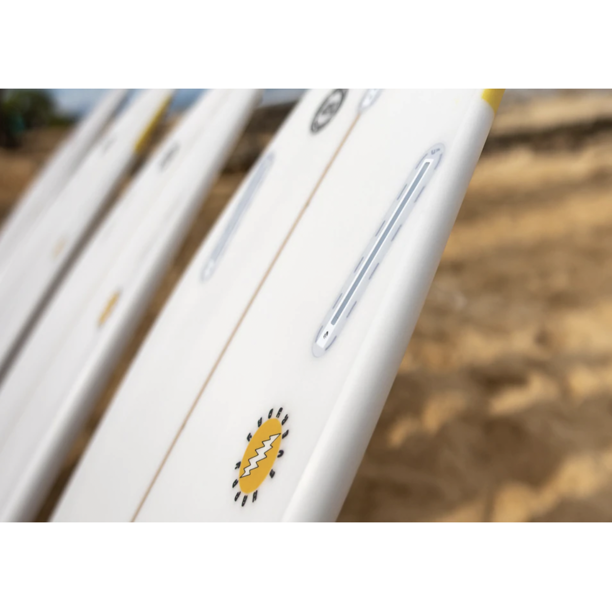 Channel Islands Happy Everyday 6'3 Surfboard with 3 Fin Future Fins - Perfect for Small to Medium Waves and Everyday Surfing