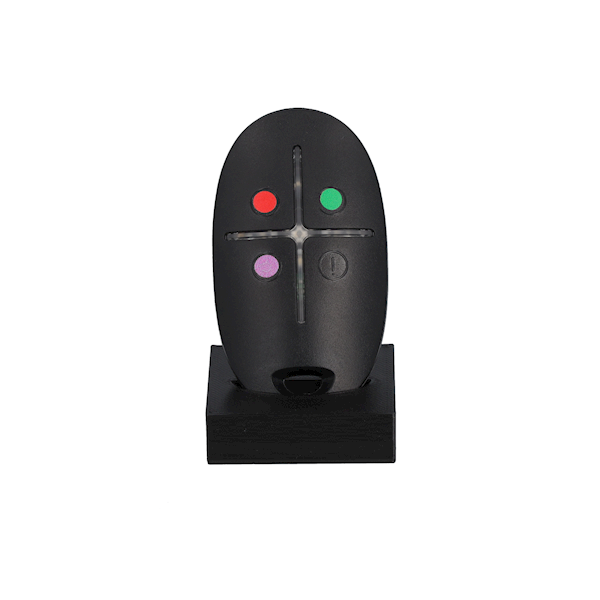 SpaceControl Wireless Remote Control with Colored Buttons - Perfect for Home Theater, Smart TVs, and Entertainment Systems