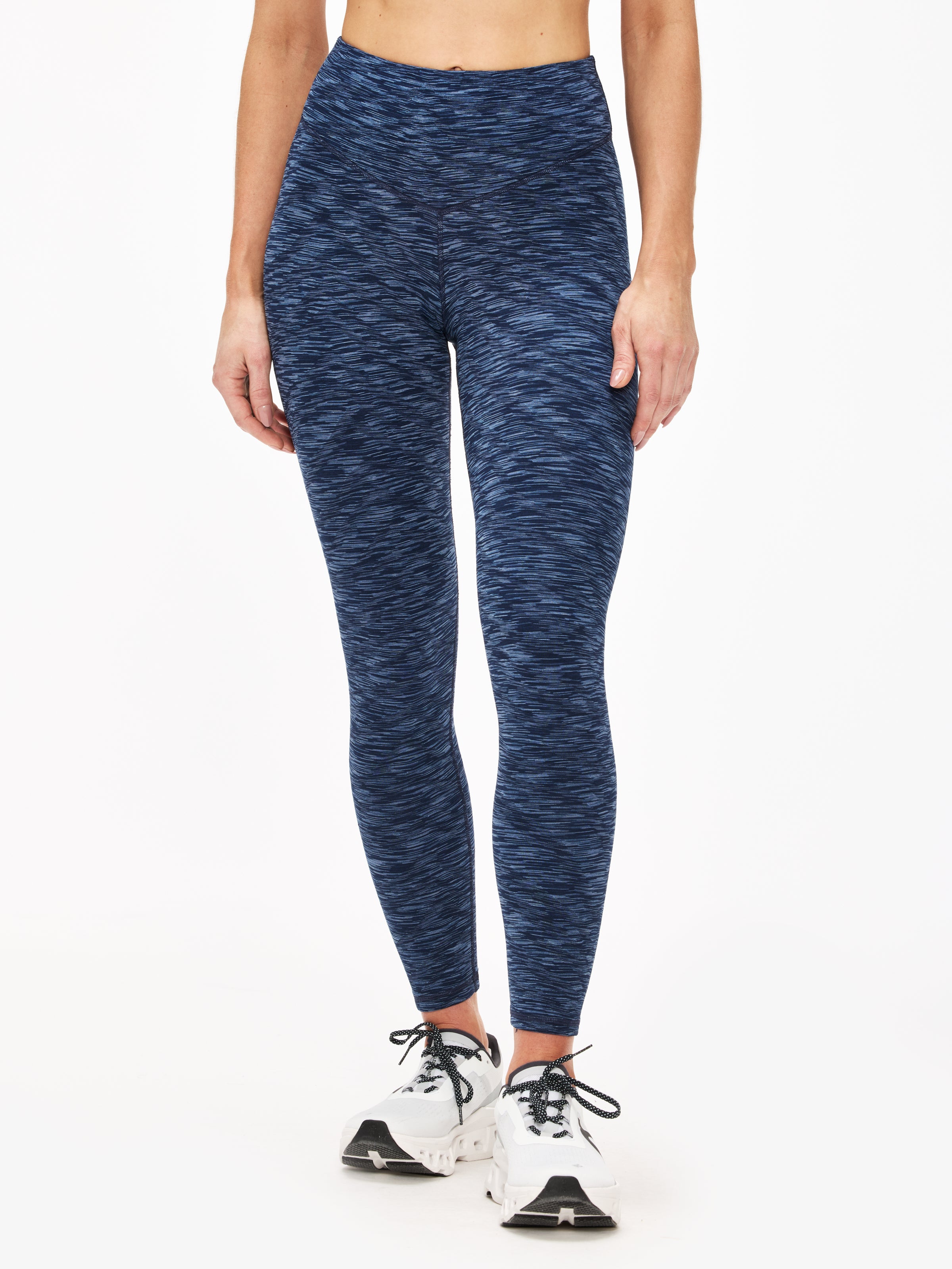 The Upside Mystere Reversible 25 Pant - Women's High-Waisted Yoga Pants for Workout, Lounge & Travel - Moisture-Wicking & 4-Way Stretch Activewear