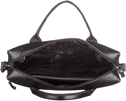 Premium Leather Messenger Bag for Laptop - Stylish Computer Briefcase & Satchel Bag for Work, Travel, and Daily Commute