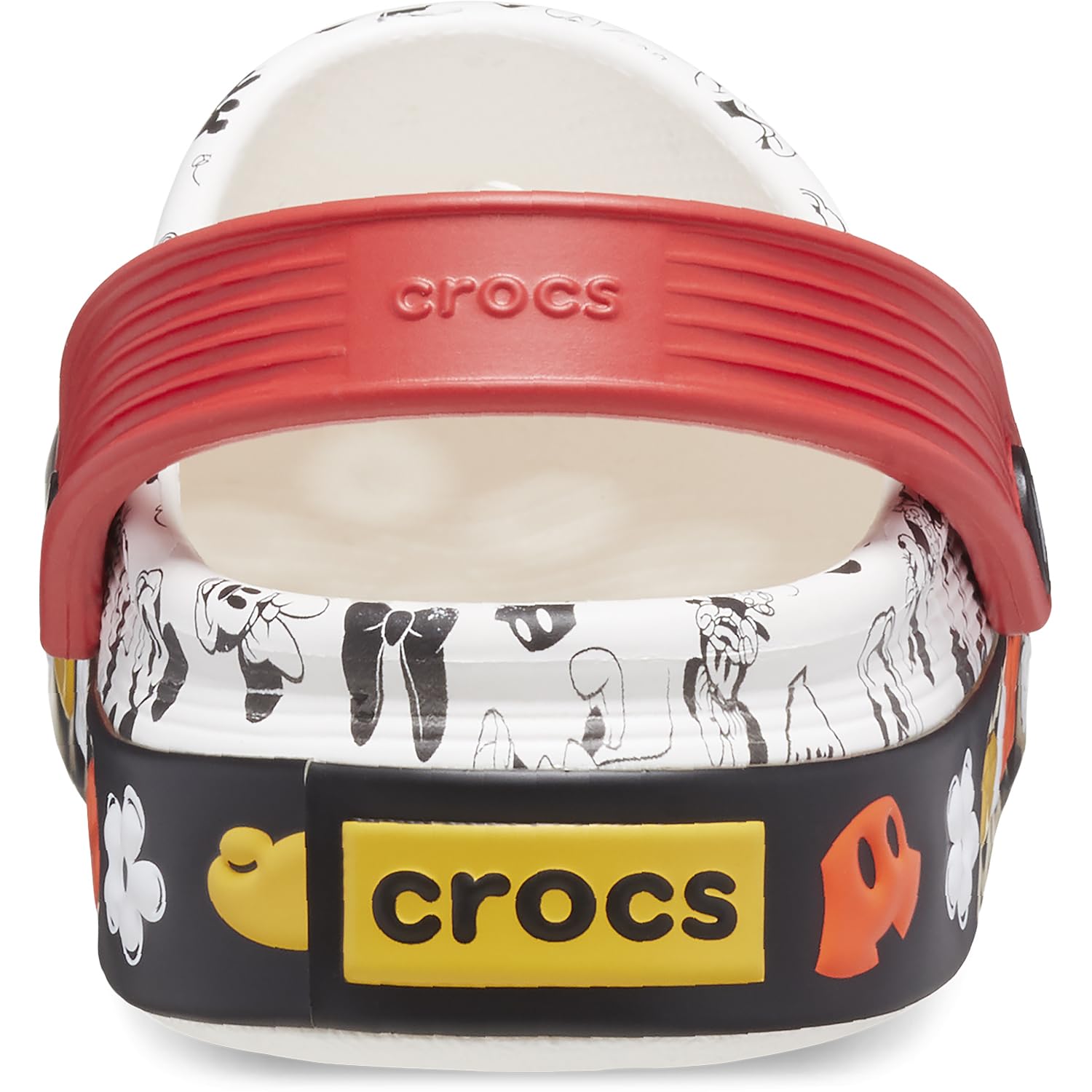 Crocs Unisex-Child Mickey Mouse Off Court Clogs | Kids' Comfortable Slip-On Shoes for Playtime, School & Outdoor Activities