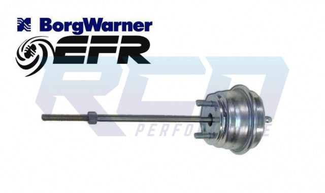 Borg Warner EFR Super Short Wastegate Canister (Low Boost) - High Performance Turbocharger Wastegate for Racing & Performance Tuning - Perfect for Track Days & Street Performance Upgrades