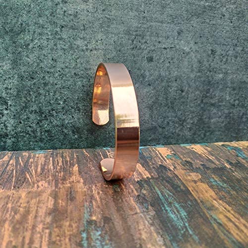 Original Pure Copper Tamba Kada Bracelet for Men & Women - Spiritual Healing, Meditation & Yoga Accessory