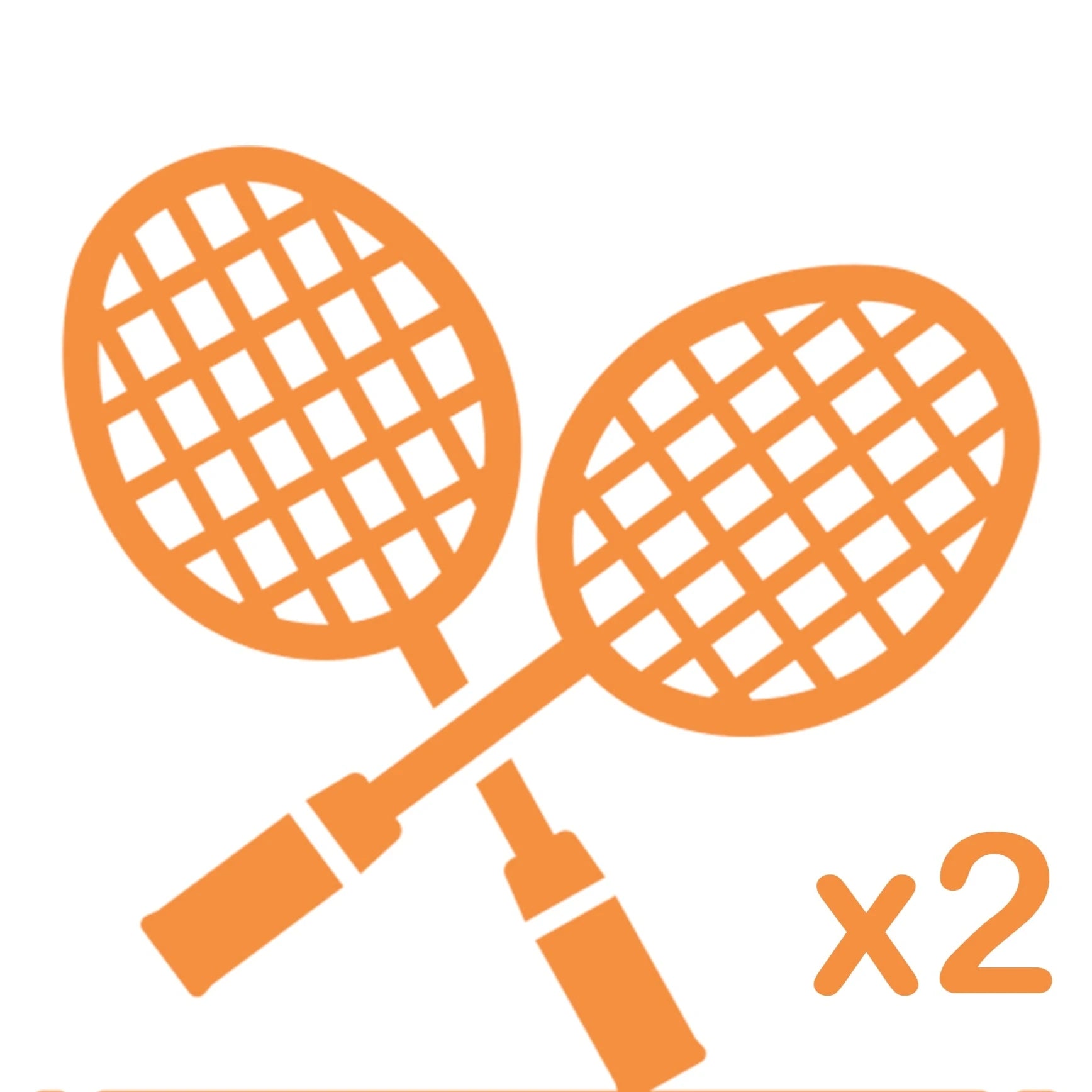 Premium Tennis Racket Case for 2 Rackets - Durable Protective Storage Bag for Tennis, Badminton & Squash Gear | Perfect for Travel, Training & Court Storage