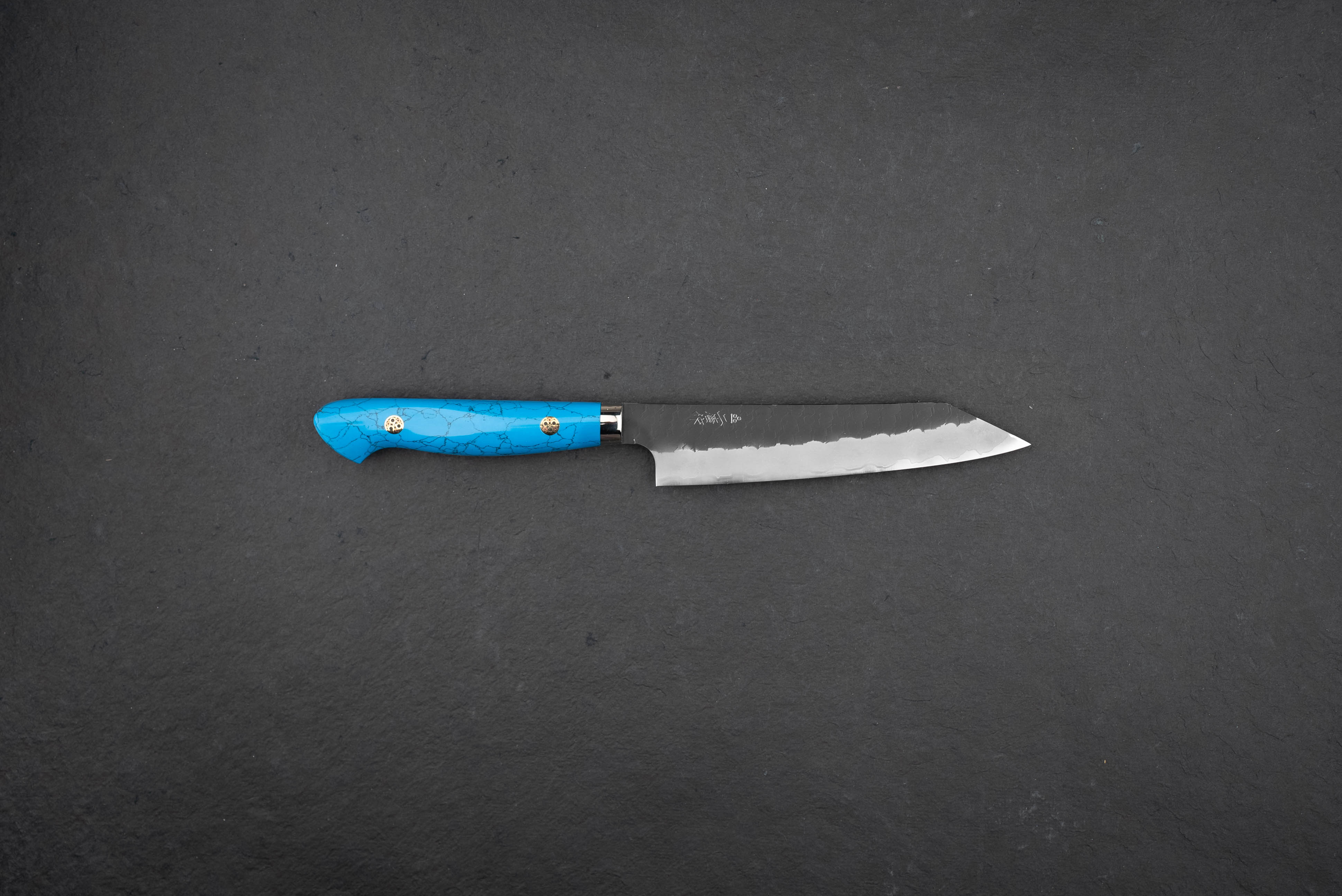 Nigara SG2 Kurouchi Tsuchime Western Kiritsuke Petty Knife 150mm - Premium Japanese Kitchen Knife for Slicing, Chopping & Precision Cutting - Perfect for Home Chefs & Professional Kitchens