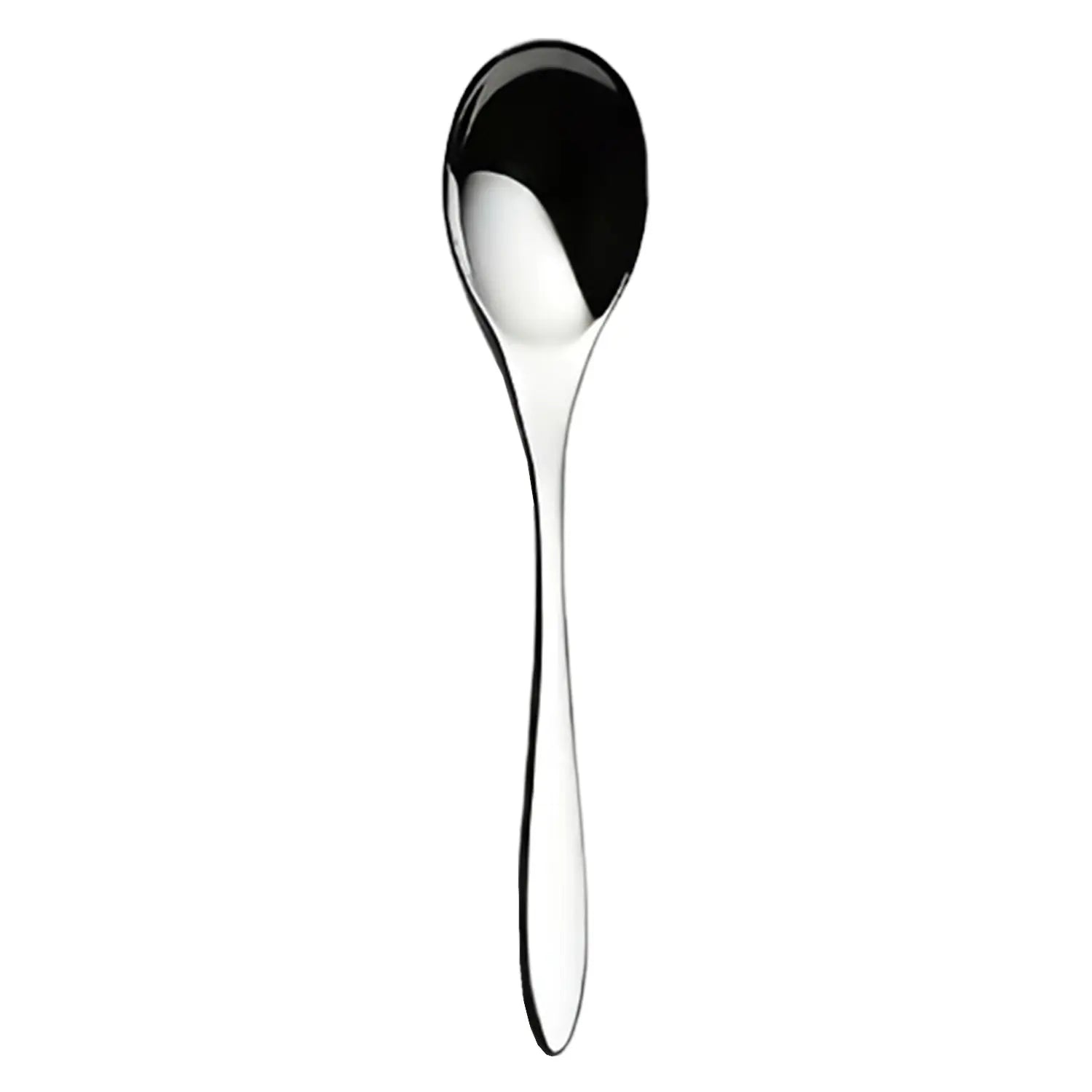 Premium Luckywood Marille Stainless Steel Tea Spoon - 6-Piece Set, Elegant & Durable Dessert Spoons for Tea, Coffee, Desserts - Perfect for Home, Restaurant, and Gift Giving