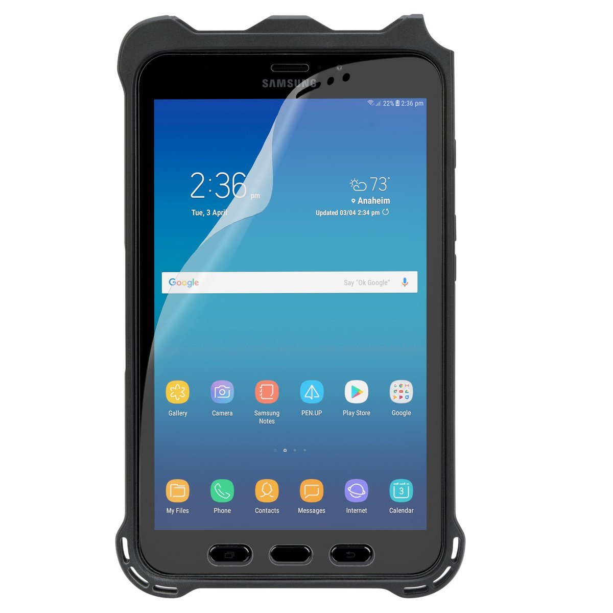 Durable Scratch-Resistant Screen Protector for Samsung Galaxy Tab Active3 - HD Clear Protection for Work & Outdoor Use