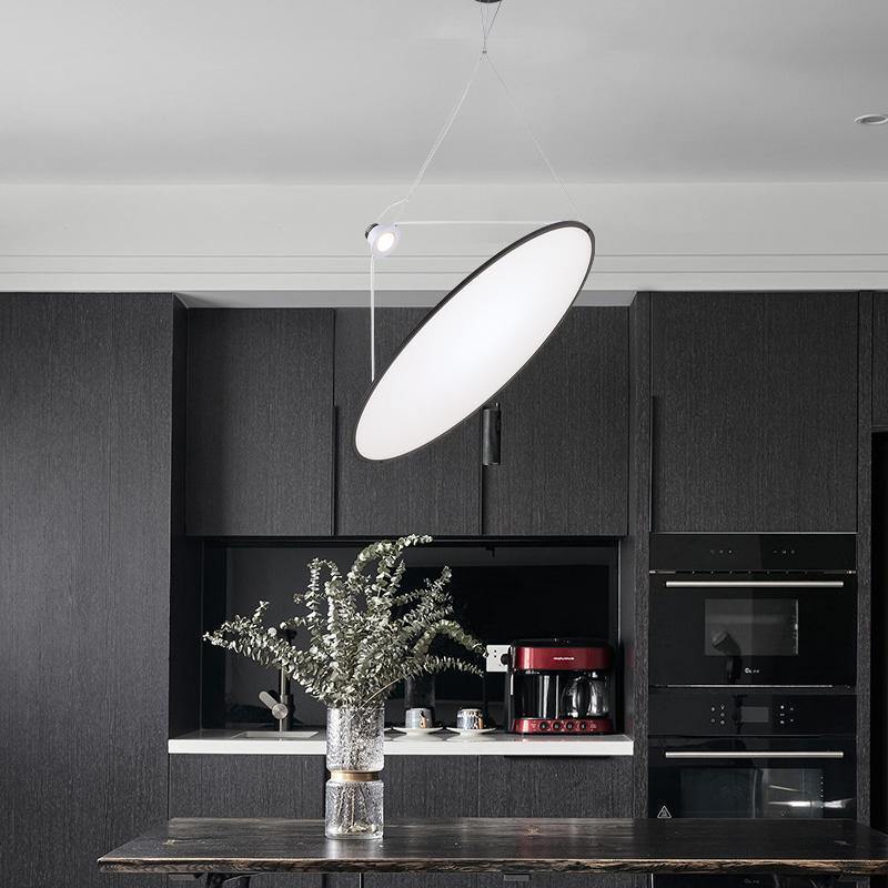 Amisol Modern Pendant Lamp - Stylish Hanging Light Fixture for Kitchen Island, Dining Room, Living Room & Bedroom Decor