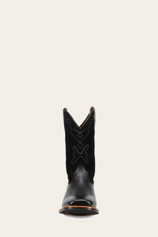 Frye Men's 41604 Black Leather Boots - Durable & Stylish for Casual Wear, Work & Outdoor Activities