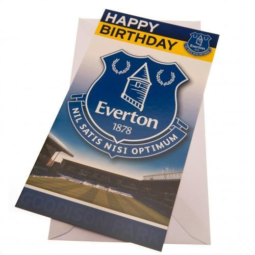 Everton FC Birthday Card - Perfect Gift for Football Fans & Supporters - Ideal for Birthdays, Anniversaries & Special Occasions