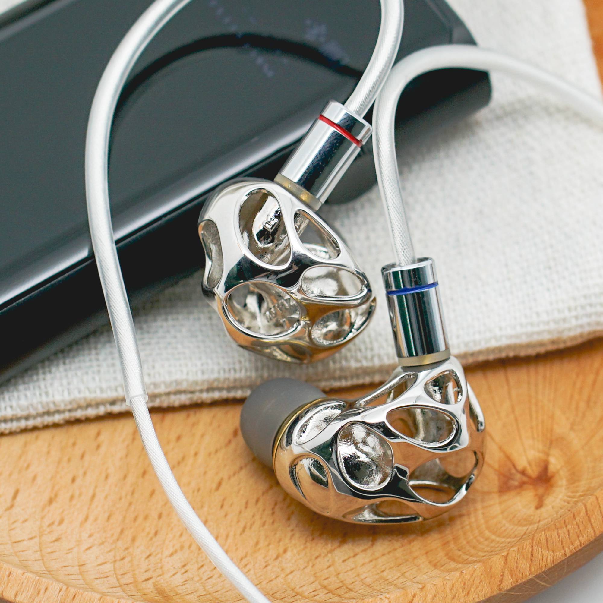 BLON BL-A8 Premium Metal Hollow Earphones - High-Quality Sound for Music Lovers | Perfect for Travel, Workout & Daily Commute
