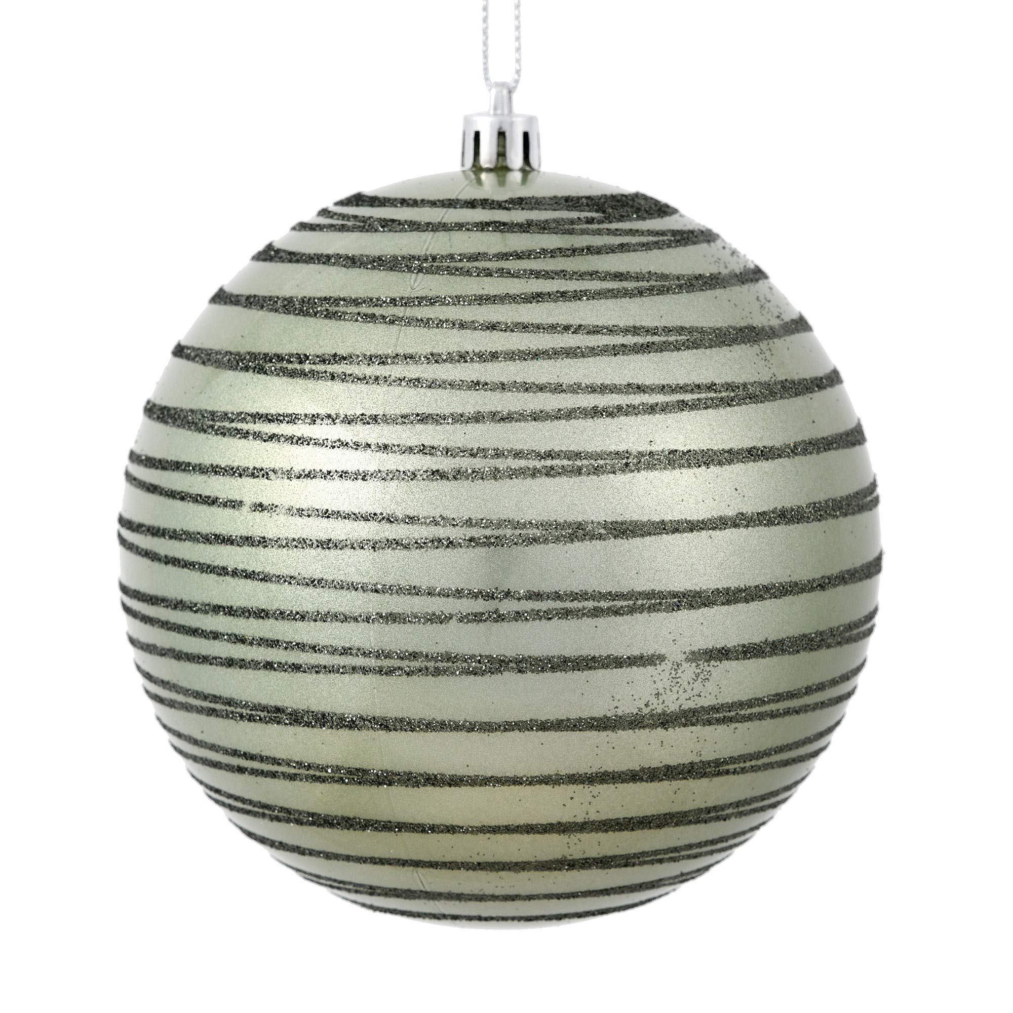 Vickerman Wrought Iron Ball Ornament - Elegant Christmas Tree Decor for Holiday Home Decorations - Perfect for Christmas, Winter, and Festive Season Decorating