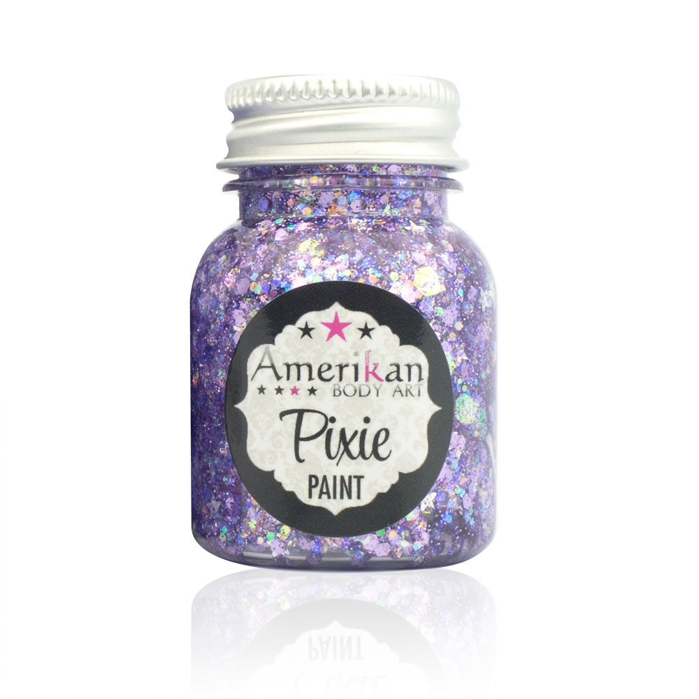 Purple Rain Pixie Paint - 1 Oz Bottle for Face & Body Art, DIY Crafts, Halloween Makeup - Non-Toxic & Washable